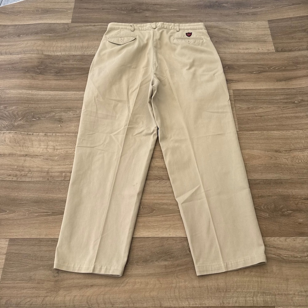 Polo Golf Ralph Lauren Pleated Khaki Pants Tan 36x30 987819863GP Mens Trousers